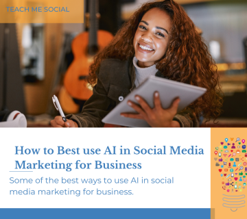 use ai in social media marketing for business