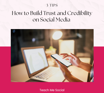 build trust on social media 3 tips