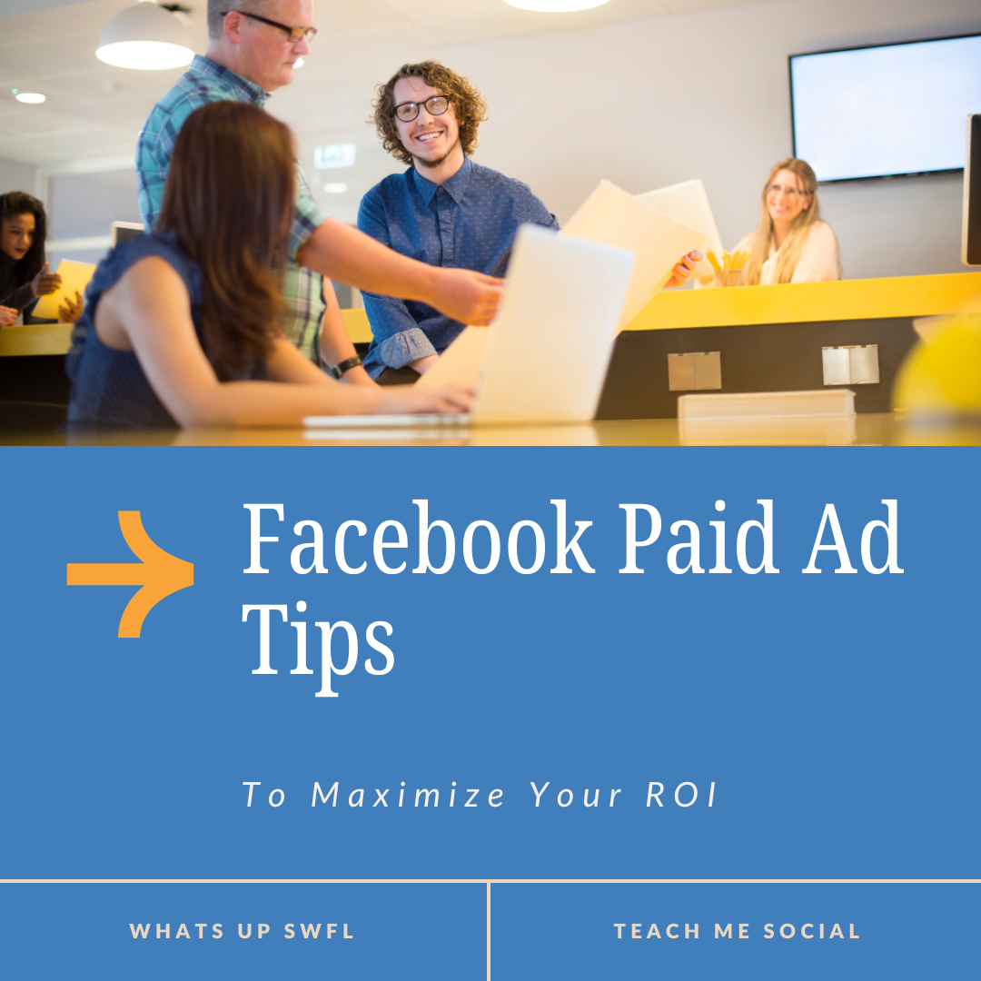 facebook paid ad tips to increase your roi