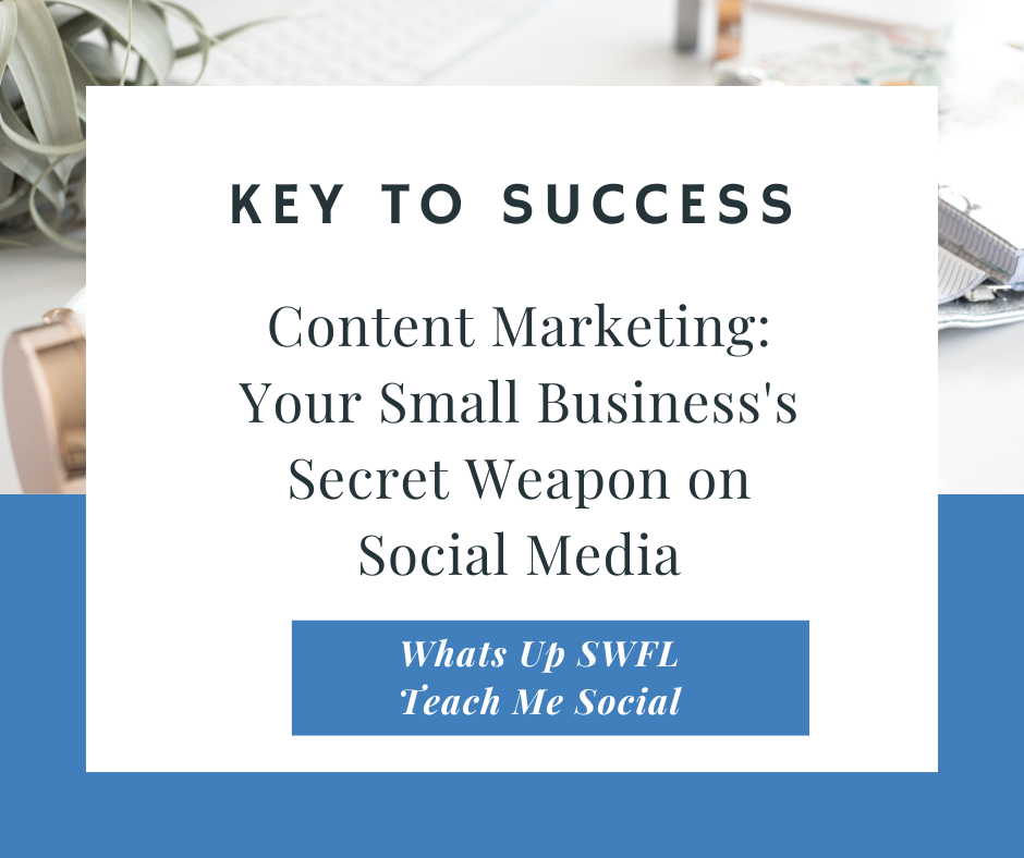 Content marketing strategy for small businesses on social media