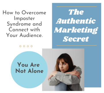 A guide on overcoming imposter syndrome to foster genuine connections with your audience effectively.