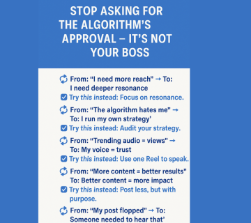 5 things you can do to work with the algorithm to build connections and results